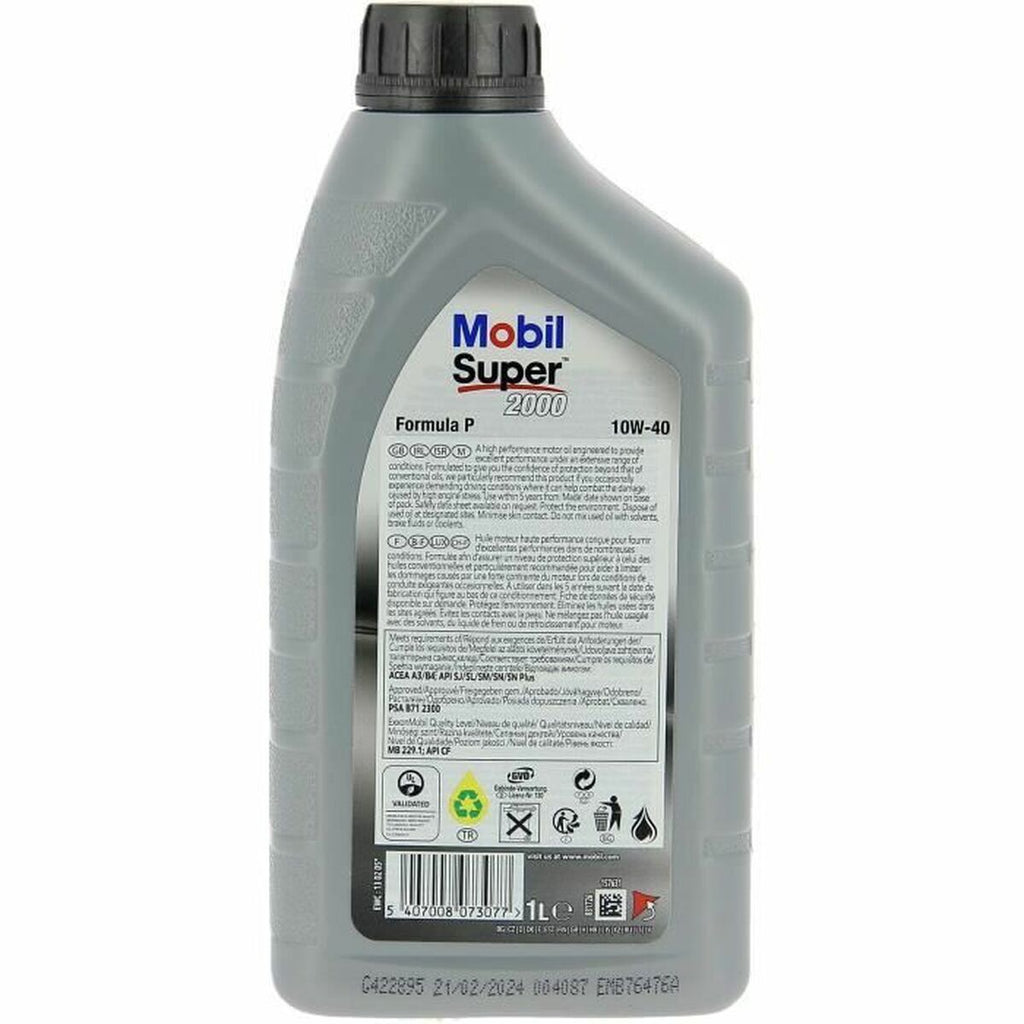Mobil Motorolie Voor Auto's Mobil S2000 10W40 Formula-P 10W40 1 L