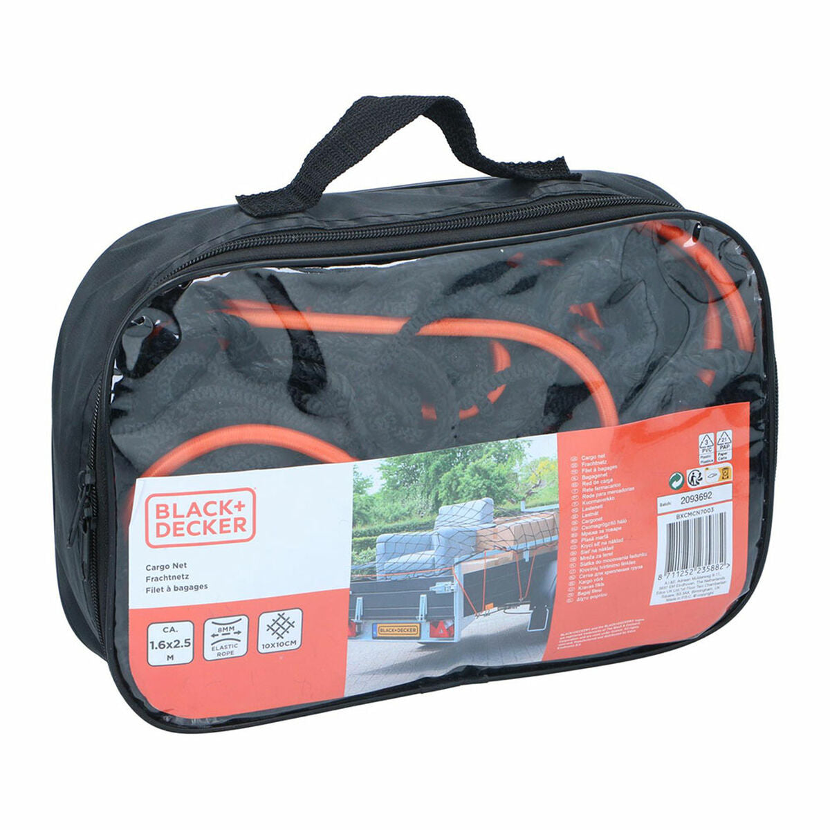Black & Decker Sleepnet Black & Decker 1,6 X 2,5 M Zwart Plastic